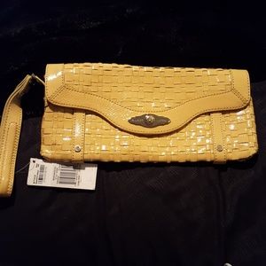 Yellow Elliott Lucca clutch